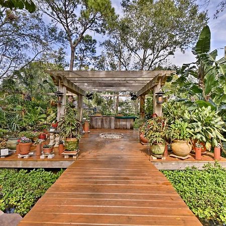 Sarasota Bungalow With Pergola, Garden And Waterfalls! Villa Buitenkant foto